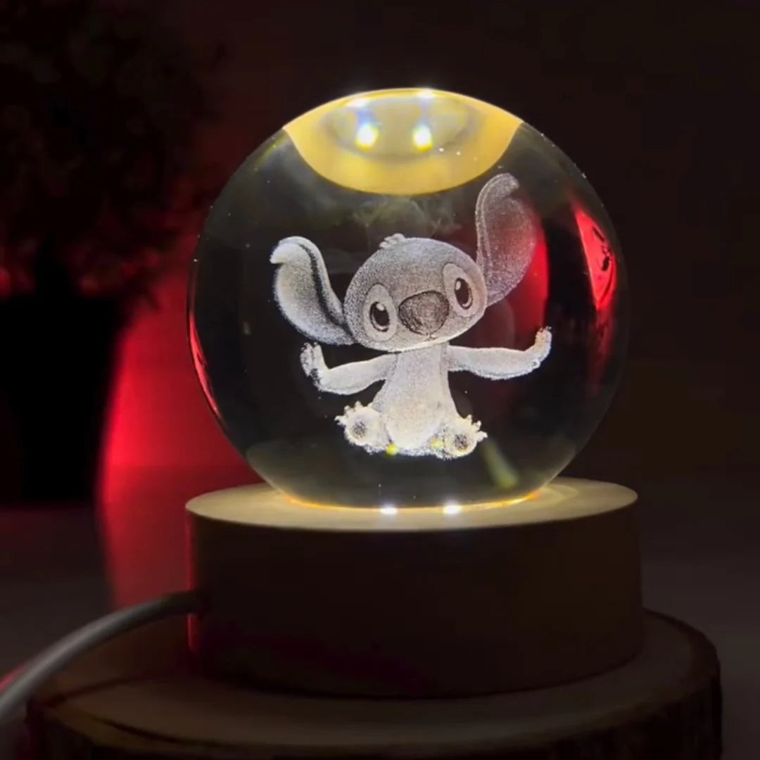 ZENNiX 3D LED Crystal Ball Lamp